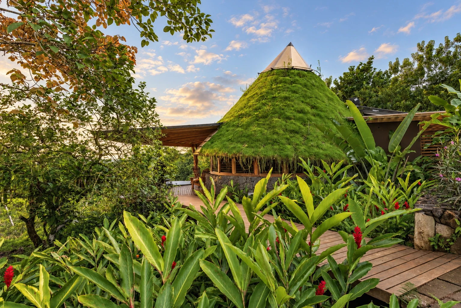 Origins Lodge, architecture by Gaia Studio in Bijagua, Alajuela